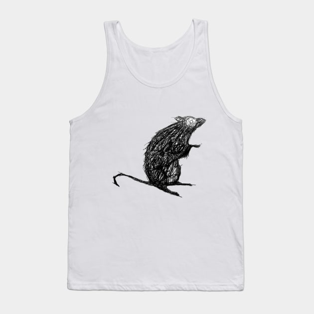 Rat Tank Top by LordDanix